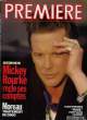 PREMIERE N° 176 - NTERVIEW: MICKEY ROURKE règle ses comptes. COLLECTIF