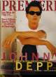 PREMIERE N° 220 - JOHNNY DEPP, le plus bel espoir de Hollywood commente sa filmo. COLLECTIF