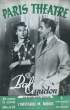 PARIS THEATRE N° 23 - BAL CUPIDON, scénario dialogué de MARC-GILBERT SAUAJON - L'INEVITABLE M. DUBOIS, un film de PIERRE BILLON. COLLECTIF