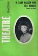 L'AVANT-SCENE - THEATRE N° 332 - IL FAUT PASSER PAR LES NUAGES, PAR JEAN-LOUIS BARRAULT. COLLECTIF