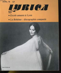LYRICA N° 53 - ERCOLE AMANTE A LYON - LA BOHEME: DISCOGRAPHIE COMPAREE - PALERME: FEDELITE A UNE TRADITION
