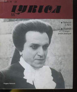 LYRICA N° 55 - NABUCCO A PARIS - FESTIVALS A L'ETRANGER: GUIDE PARTIQUE