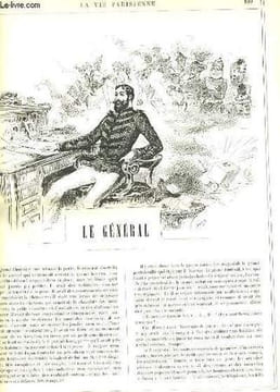 LA VIE PARISIENNE 26e année - N° 13 - LE GENERAL de STECK. - NOTES SUR BERLIN (mars 1888) de MITSCHI. - UN JEU DE MASSACRES A LA FOIRE AUX PAINS ...