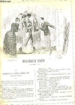LA VIE PARISIENNE 29e année - N° 12 - MONSIEUR FRED, II. MONSIEUR FRED CHEZ LUI (scène de famille) de GYP - NOTES SUR LONDRES de BENEDICK. - AUTOUR ...