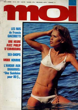 MOI, la revue de l'homme du XXème siècle 4ème ANNEE N° 18 - LES NUS DE FRANCIS GIACOBETTI - UNE HEURE AVEC PHILIP D'EDIMBOURG.... COLLECTIF