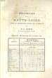 MERCURIALES DE LA HAUTE-LOIRE D'APRES LES RENSEIGNEMENTS FOURNIS PAR LA PREFECTURE - PREMIER TRIMETRE DE L'ANNEE 1878. JACOTIN