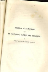ESQUISSE D'UNE METHODE POUR LA VERIFICATION CLINIQUE DES MEDICAMENTS / UNE EXECUTION AU PUY EN 1707