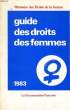 GUIDE DES DROITS DES FEMMES 1983. COLLECTIF