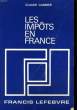 LES IMPOTS EN FRANCE. CLAUDE GAMBIER