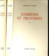 COMEDIES ET PROVERBES TOME I ET II. ALFRED DE MUSSET