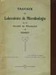 TRAVAUX DU LABORATOIRE DE MICROBIOLOGIE DE LA FACULTE DE PHRAMACIE DE NANCY - 1953-54-55 - FASCICULE XVIII. MARCHAL / DUPAIX-LASSEUR