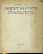 UNIVERSITE DE PARIS INSTITUT DU CANCER DE LA FACULTE DE MEDECINE DE PARIS ET DU DEPARTEMENT DE LA SEINE. COLLECTIF