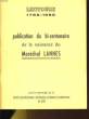 LECTOURE 1769-1969 / PUBLICATION DU BI-CENTENAIRE DE LA NAISSANCE DE MARECHAL LANNES. COLLECTIF