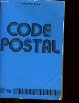 CODE POSTAL - EDITION 1983. MINISTERE DES PTT