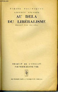 AU DELA DU LIBERALISME