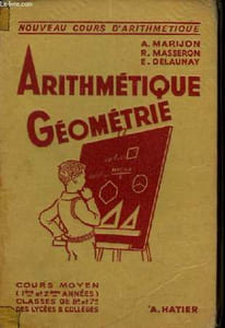 ARITHMETIQUE GEOMETRIE