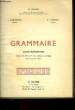 GRAMMAIRE. VILLARS G. - MARCHAND J. - VIONNET G.