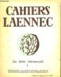 CAHIERS LAENNEC - N°2 JUIN 1947 LES ETATS INTERSEXUELS 1 + N°3 OCTOBRE 1947 LES ETATS INTERSEXUELS 2. COLLECTIF