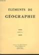 ELEMENTS DE GEOGRAPHIE - COURS N°11. INSTITUT CULTUREL FRANCAIS
