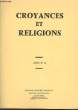 CROYANCES ET RELIGIONS - COURS N°14. INSTITUT CULTUREL FRANCAIS
