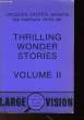 LES MEILLEURS RECITS DE THRILLING WONDER - VOLUME II. SADOUL JACQUES