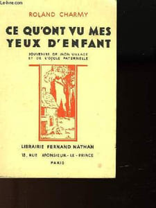 CE QU'ON VU MES YEUX D'ENFANT