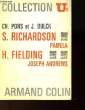 SAMUEL RICHARDSON - PAMELA / HENRY FIELDING - JOSEPH ANDREWS - COLLECTION U². PONS CHRISTIAN & DULCK JEAN