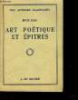ART POETIQUES ET EPITRES VII - EPITRE IX. BOILEAU