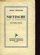 NIETZSCHE ESSAI DE MYTHOLOGIE. BERTRAM ERNST