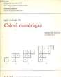 APPRENTISAGE DU CALCUL NUMERIQUE. GLAYMANN MAURICE & JANDOT PIERRE