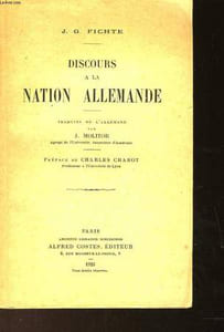 DISCOURS A LA NOTION ALLEMANDE