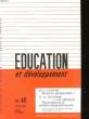 EDUCATION ET DEVELOPPEMENT N°48. COLLECTIF