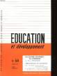 EDUCATION ET DEVELOPPEMENT N°64. COLLECTIF
