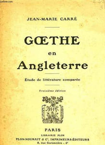 GOETHE EN ANGLETERRE