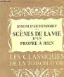 SCENES DE LA VIE D'UN PROPRE-A-RIEN. D'EICHENDORFF JOSEPH