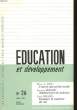 EDUCATION ET DEVELOPPEMENT - N°26. COLLECTIF