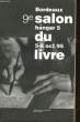 9° SALON DU LIVRE - BORDEAUX - HANGAR 5 - 5-8 OCTOBRE 95. NON PRECISE