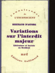 VARIATIONS SUR L'INTERDIT MAJEUR