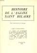 HISTOIRE DE L'EGLISE SAINT HILAIRE. NON PRECISE