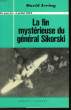 LA FIN MYSTERIEUSE DU GENERAL SIKORSKI - 4 JUILLET 1943. IRVING DAVID