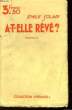 A-T-ELLE REVE?. SOLARI EMILE