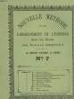 NOUVELLE METHODE POUR L'ENSEIGNEMENT DE L'ECRITURE N°7. MANOURY GUSTAVE