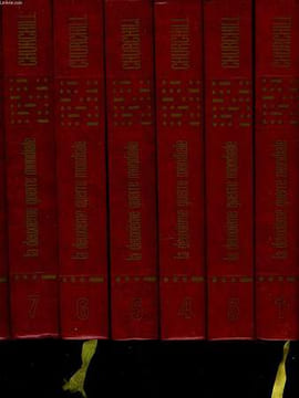 LA DEUXIEME GUERRE MONDIALE - 10 TOMES ( MANQUE LES NUMEROS 2 ET 4). CHURCHILL WINSTON S.