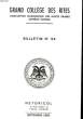 GRAND COLLEGE DES RITES - N°94. COLLECTIF