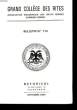 GRAND COLLEGE DES RITES - N°114. COLLECTIF
