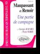 ETUDE SUR MAUPASSANT ET RENOIR - UNE PARTIE DE CAMPAGNE. BAFARO GEORGES - SERRE PIERRE