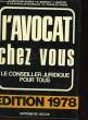 L'AVOCAT CHEZ VOUS. BERTRAND-BARREZ C.