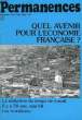 QUEL AVENIR POUR L'ECONOMIE FRANCAISE ?. COLLECTIF