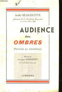 AUDIENCE DES OMBRES - PORTRAIT EN MEDAILLONS
