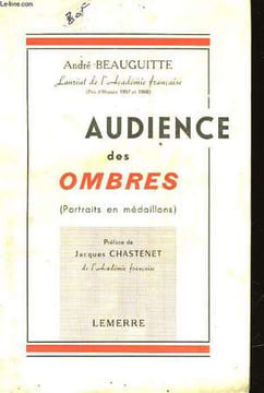 AUDIENCE DES OMBRES - PORTRAIT EN MEDAILLONS. BEAUGUITTE ANDRE